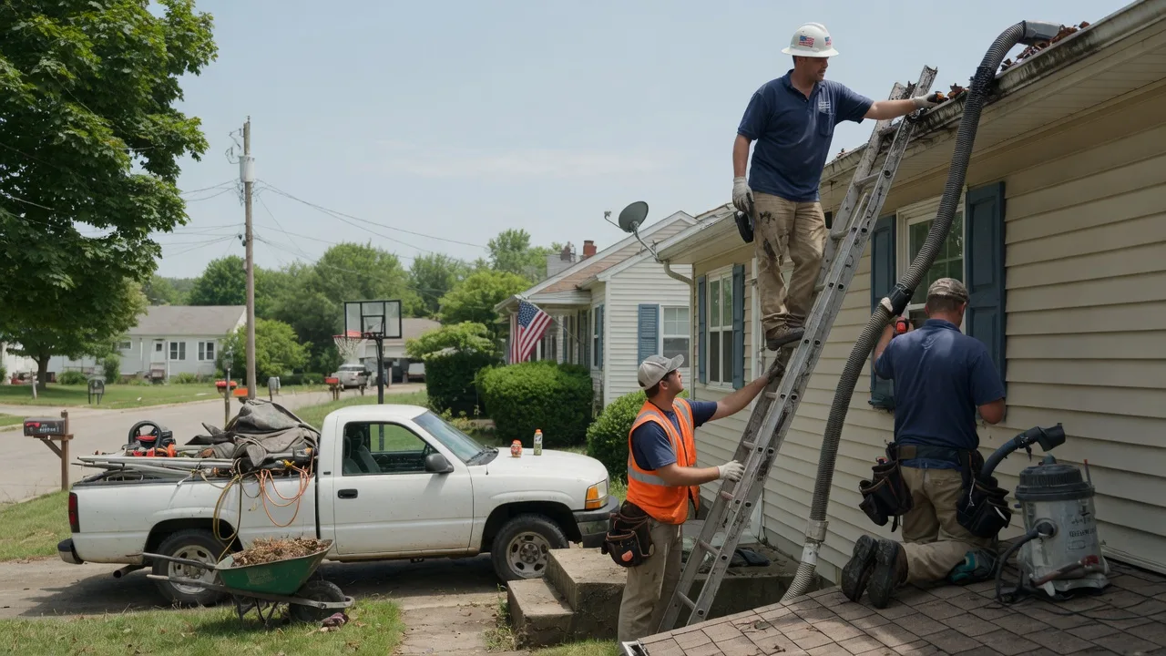 Gutter Installation in New Philadelphia, OH near me